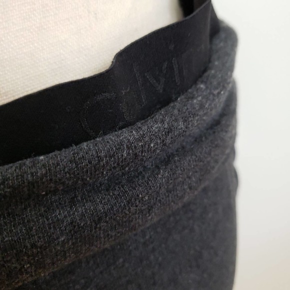 Calvin Klein Grey Joggers Logo Waistband Sz Small - Picture 4 of 7